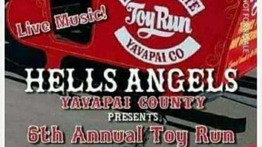 Hells Angels Yavapai County AZ Toy Run 2021
