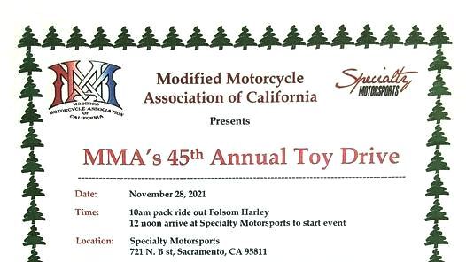 MMA 45th Annual Toy Drive – Sacramento