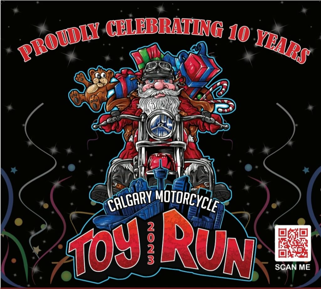 The 10th Calgary Motorcycle Toy Run 2023
